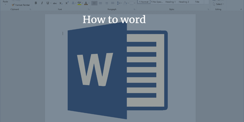 how to word